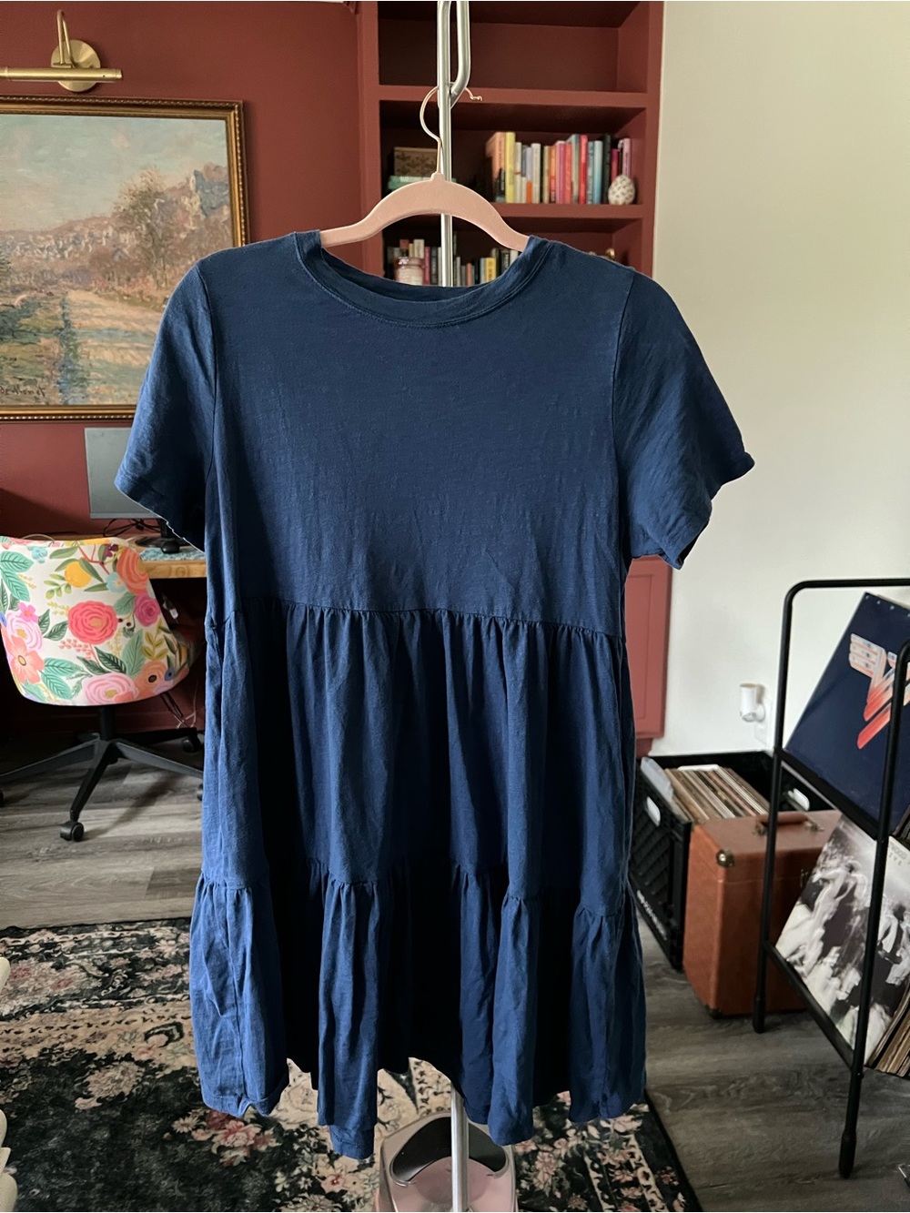 Old Navy Tiered Mini Swing Dress